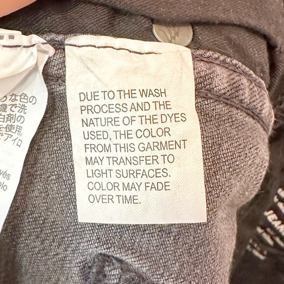 Madewell 10" High-Rise Skinny Jeans in Berkeley Black Button Fly 26 - Picture 9 of 11